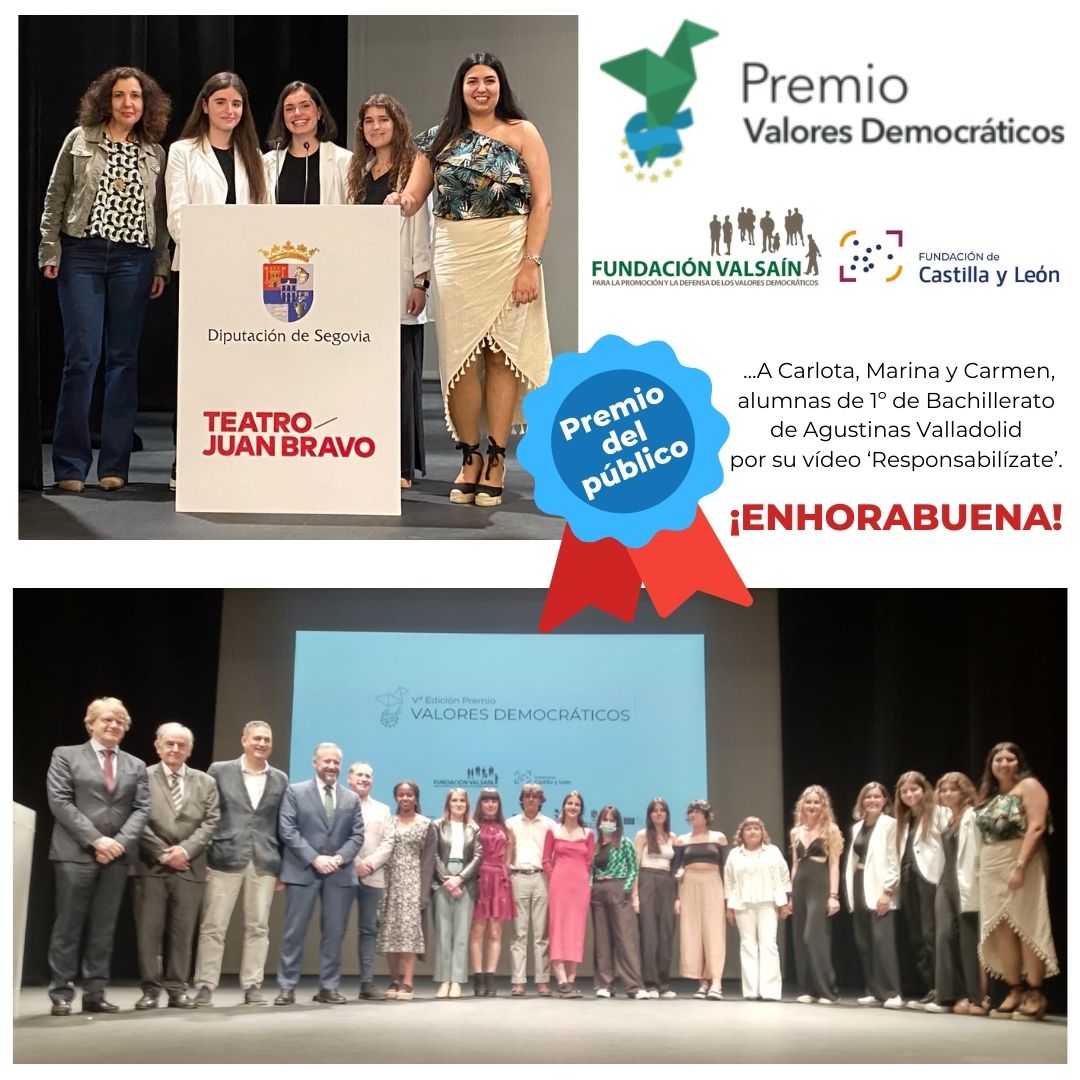 AgustinasVA-2022_Bachillerato_PremioValores-Democraticos-Publico